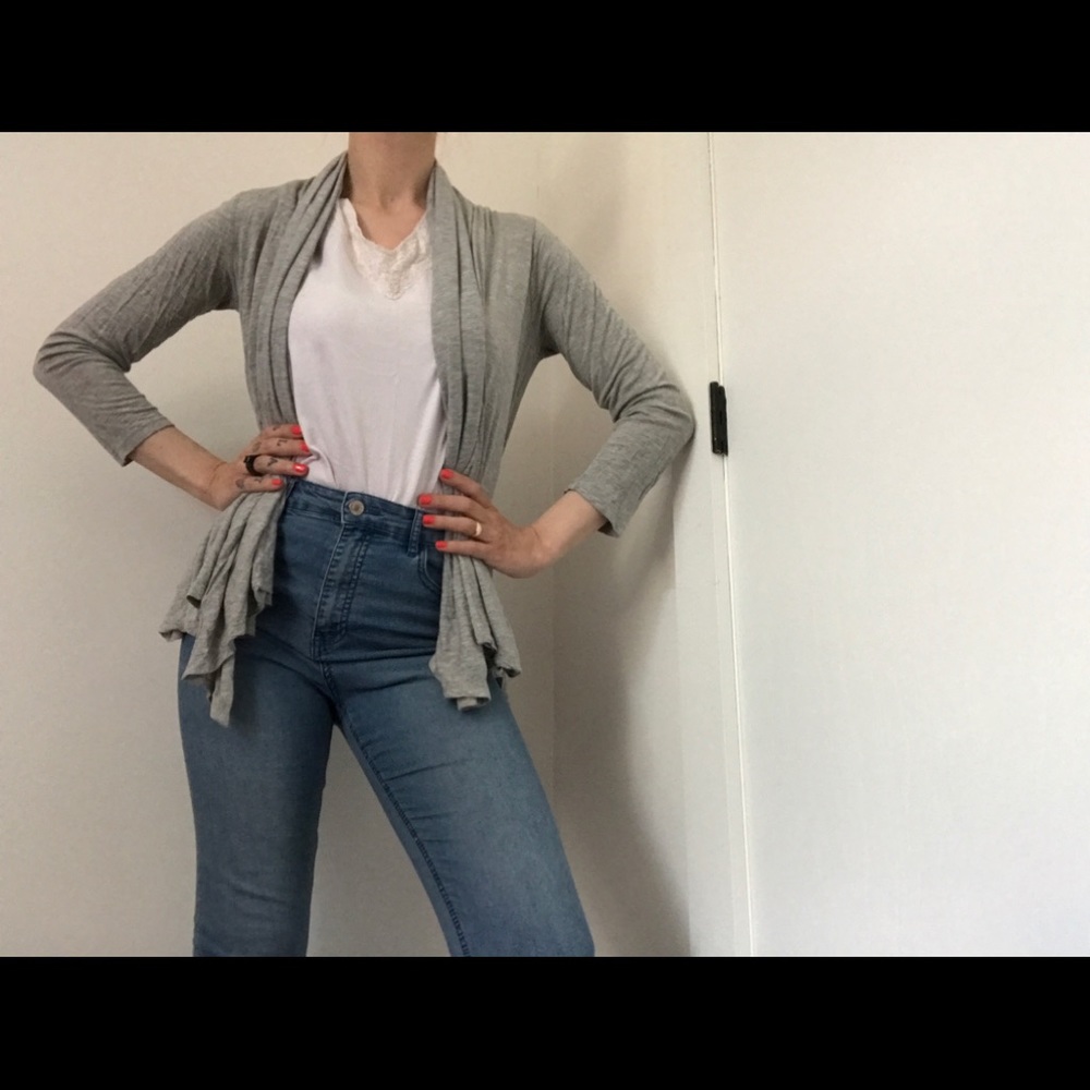 Forever 21 Bohemian Style Open Front Cardigan - Picture 2 of 13